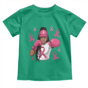 Black Women Fight Breast Cancer Awareness Toddler T Shirt Pink Ribbon African American TS10 Irish Green Print Your Wear