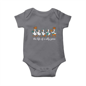 The Life Of A Silly Goose Baby Onesie Funny Concert Outfit Country Music Fan TS10 Charcoal Print Your Wear