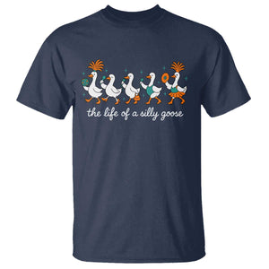 The Life Of A Silly Goose T Shirt Funny Concert Outfit Country Music Fan TS10 Navy Print Your Wear