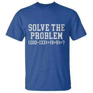 Funny Six Seven T Shirt Math Teacher Joke 67 Meme Gen Alpha Slang TS10 Royal Blue Print Your Wear
