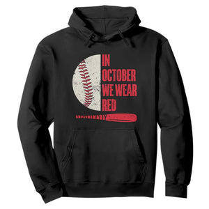 Red October Phillies Hoodie Retro Philadelphia Baseball Fan TS10 Black Print Your Wear