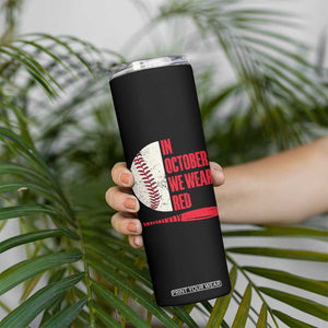 Red October Phillies Skinny Tumbler Retro Philadelphia Baseball Fan TS10 Print Your Wear