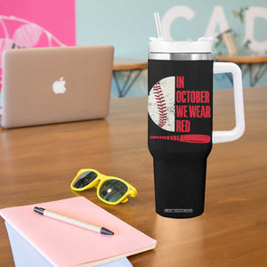 Red October Philly Tumbler With Handle Retro Philadelphia Baseball Fan TS10 Print Your Wear