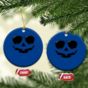 Pumpkin Face Ceramic Ornament Vintage Jack o Lantern Jackolantern Spooky Season Halloween TS10 1pc Blue Print Your Wear