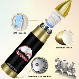 Vintage Red October Bullet Tumbler Philadelphia Skyline Retro Philly Cityscape TS10 Print Your Wear