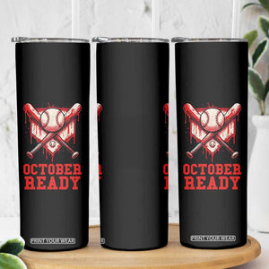 October Ready Skinny Tumbler Philadelphia Playoff Baseball Drip Graffiti TS10 Print Your Wear