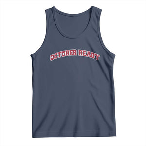 October Ready Tank Top Vintage Sports Philadelphia Playoff Baseball Fan TS10 Navy Print Your Wear