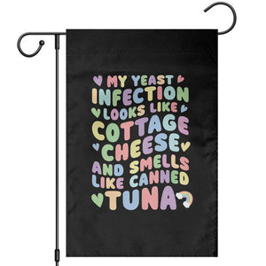 Inappropriate Adult Garden Flag Funny My Yeast Infection Roulette Game TS10 Black Print Your Wear
