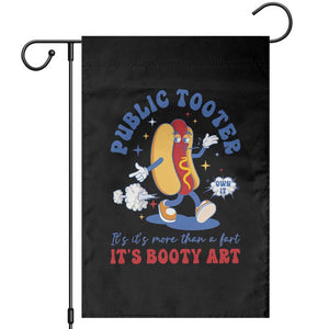 Funny Embarrassing Garden Flag Public Tooter It's More Than A Fart Inappropriate TS10 Black Print Your Wear