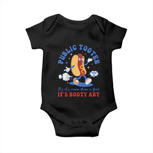 Funny Embarrassing Baby Onesie Public Tooter It's More Than A Fart Inappropriate TS10 Black Print Your Wear