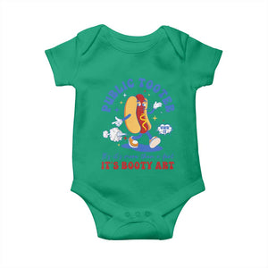 Funny Embarrassing Baby Onesie Public Tooter It's More Than A Fart Inappropriate TS10 Irish Green Print Your Wear