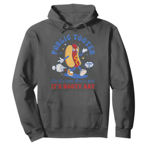 Funny Embarrassing Hoodie Public Tooter It's More Than A Fart Inappropriate TS10 Dark Heather Print Your Wear