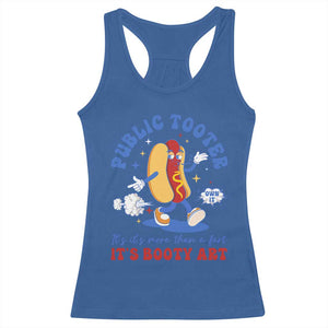 Funny Embarrassing Racerback Tank Top Public Tooter It's More Than A Fart Inappropriate TS10 Royal Blue Print Your Wear