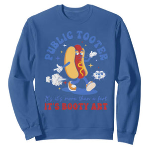 Funny Embarrassing Sweatshirt Public Tooter It's More Than A Fart Inappropriate TS10 Royal Blue Print Your Wear