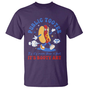Funny Embarrassing T Shirt Public Tooter It's More Than A Fart Inappropriate TS10 Purple Print Your Wear