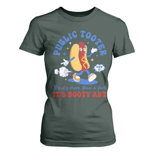 Funny Embarrassing T Shirt For Women Public Tooter It's More Than A Fart Inappropriate TS10 Dark Forest Green Print Your Wear