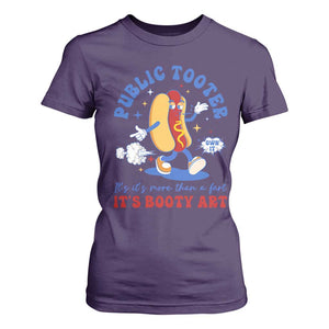 Funny Embarrassing T Shirt For Women Public Tooter It's More Than A Fart Inappropriate TS10 Purple Print Your Wear