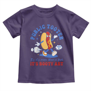 Funny Embarrassing Toddler T Shirt Public Tooter It's More Than A Fart Inappropriate TS10 Purple Print Your Wear