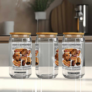 Funny Offensive Dachshund Glass Can Easily Distracted By Small Wieners Bootleg Meme TS10 Print Your Wear