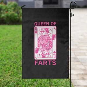 Queen of Farts Garden Flag Funny Joke Inappropriate Fart Prank Gift TS10 Print Your Wear