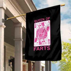 Queen of Farts Garden Flag Funny Joke Inappropriate Fart Prank Gift TS10 Print Your Wear