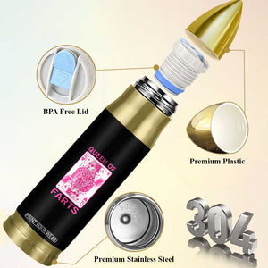Queen of Farts Bullet Tumbler Funny Joke Inappropriate Fart Prank Gift TS10 Print Your Wear