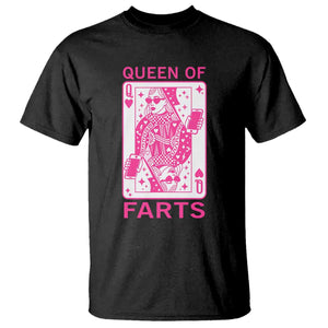 Queen of Farts T Shirt Funny Joke Inappropriate Fart Prank Gift TS10 Black Print Your Wear