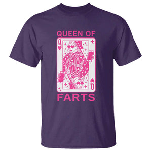 Queen of Farts T Shirt Funny Joke Inappropriate Fart Prank Gift TS10 Purple Print Your Wear