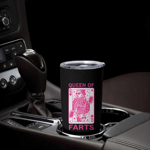 Queen of Farts Tumbler Cup Funny Joke Inappropriate Fart Prank Gift TS10 Print Your Wear