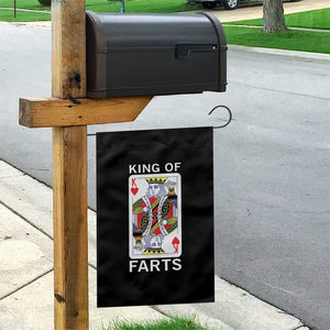 King of Farts Garden Flag Funny Joke Inappropriate Fart Prank Gift TS10 Print Your Wear