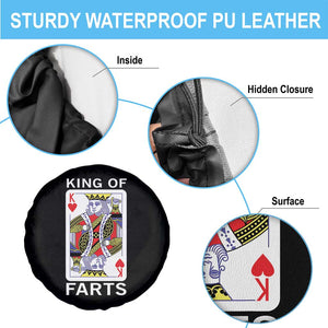 King of Farts Spare Tire Cover Funny Joke Inappropriate Fart Prank Gift TS10 Print Your Wear