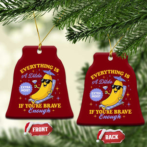 Funny Embarrassing Saying Ceramic Ornament Sarcastic Inappropriate Raunchy Banana TS10 Print Your Wear