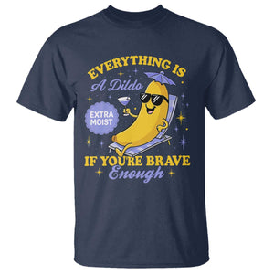 Funny Embarrassing Saying T Shirt Sarcastic Inappropriate Raunchy Banana TS10 Navy Print Your Wear