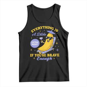 Funny Embarrassing Saying Tank Top Sarcastic Inappropriate Raunchy Banana TS10 Black Print Your Wear