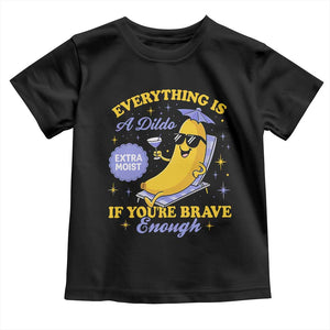 Funny Embarrassing Saying Toddler T Shirt Sarcastic Inappropriate Raunchy Banana TS10 Black Print Your Wear