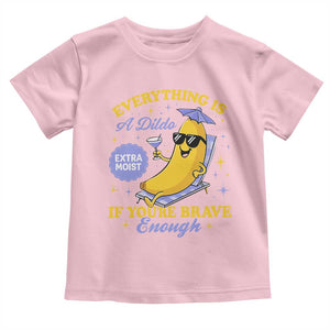 Funny Embarrassing Saying Toddler T Shirt Sarcastic Inappropriate Raunchy Banana TS10 Light Pink Print Your Wear