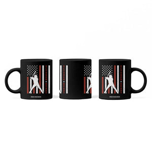 October Ready Coffee Mug Cool Distressed Philadelphia Baseball Fan US Flag TS10 Print Your Wear