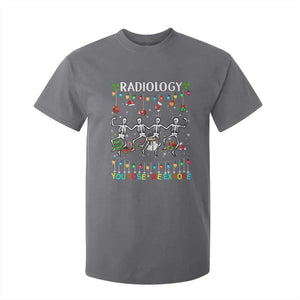 Christmas Radiologic Technologist T Shirt For Kid Radiology You Pose We Expose Dancing Skeletons Dance Xray Rad Tech TS10 Charcoal Print Your Wear