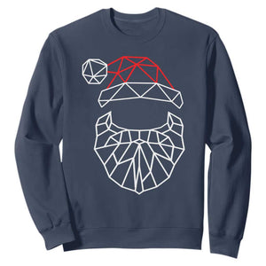 Santa Claus Christmas Sweatshirt Xmas Gift TS10 Navy Print Your Wear