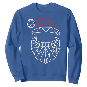 Santa Claus Christmas Sweatshirt Xmas Gift TS10 Royal Blue Print Your Wear