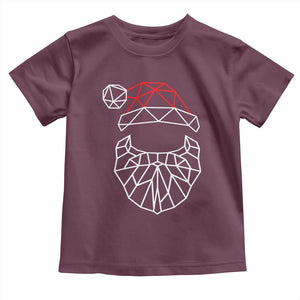 Santa Claus Christmas Toddler T Shirt Xmas Gift TS10 Maroon Print Your Wear