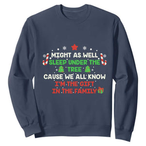 Funny Christmas Family Sweatshirt Kids Teens Christmas Pajamas Boys Girls Xmas Gift TS10 Navy Print Your Wear