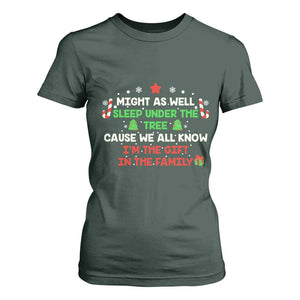Funny Christmas Family T Shirt For Women Kids Teens Christmas Pajamas Boys Girls Xmas Gift TS10 Dark Forest Green Print Your Wear