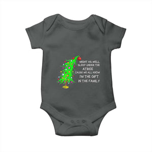 Funny Christmas Family Baby Onesie Kids Teens Christmas Pajamas Girls Boys Xmas Gift TS10 Dark Heather Print Your Wear