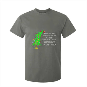 Funny Christmas Family T Shirt For Kid Kids Teens Christmas Pajamas Girls Boys Xmas Gift TS10 Military Green Print Your Wear