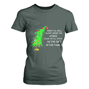 Funny Christmas Family T Shirt For Women Kids Teens Christmas Pajamas Girls Boys Xmas Gift TS10 Dark Forest Green Print Your Wear