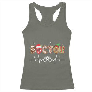 Christmas Optometry Racerback Tank Top Ophthalmologist Optometrist Eye Doctor Nurse Gift TS10 Military Green Print Your Wear