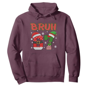 67 Christmas Hoodie Six Seven Bruh Funny Boys Kids Meme Pajamas Gen Alpha Slang TS10 Maroon Print Your Wear