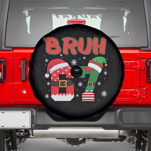 67 Christmas Spare Tire Cover Six Seven Bruh Funny Boys Kids Meme Pajamas Gen Alpha Slang TS10 Black Print Your Wear
