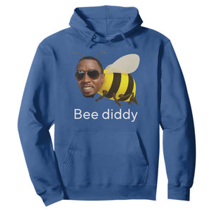 Bee Diddy Hoodie Funny Weirdcore Dark Humor Internet Memes Gen-Z TS10 Royal Blue Print Your Wear